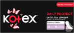 Kotex Daily Protect Long Unscented Pantyliners 16pk