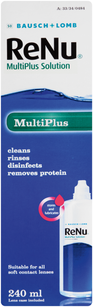 Renu MultiPlus Contact Lens Solution 240ml