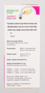 Bronchostop Children's Cough Syrup 120ml