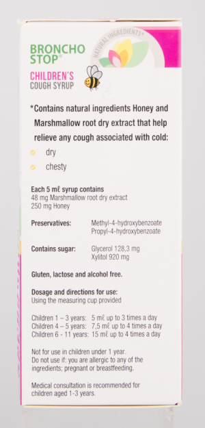 Bronchostop Children's Cough Syrup 120ml
