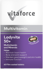 Vitaforce Multivitamin Ladyvite 50+ Film-Coated Tablets 60pk