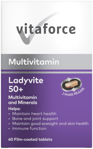 Vitaforce Multivitamin Ladyvite 50+ Film-Coated Tablets 60pk