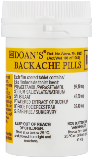Doan's Backache Pills 100pk