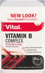 Vital Vitamin B Complex Capsules 30pk