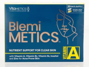 Vitametics BlemiMETICS Nutrient Support Capsules for Clear Skin Tablets 60pk