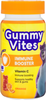 Gummy Vites Orange Flavour Immuno Support Jelly Bear Gums 60pk