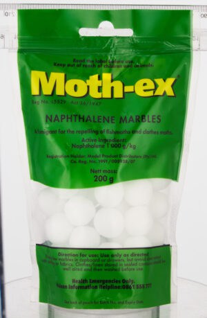Moth-ex Naphthalene Marbles 200g