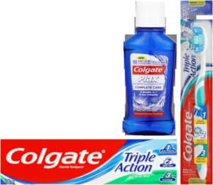 Colgate Triple Action Original Mint Fluoride Toothpaste 100ml
