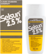 Selsun 2.5% Selenium Sulphide Shampoo 50ml