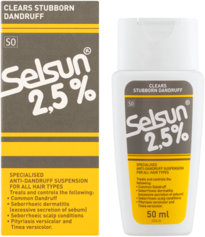 Selsun 2.5% Selenium Sulphide Shampoo 50ml
