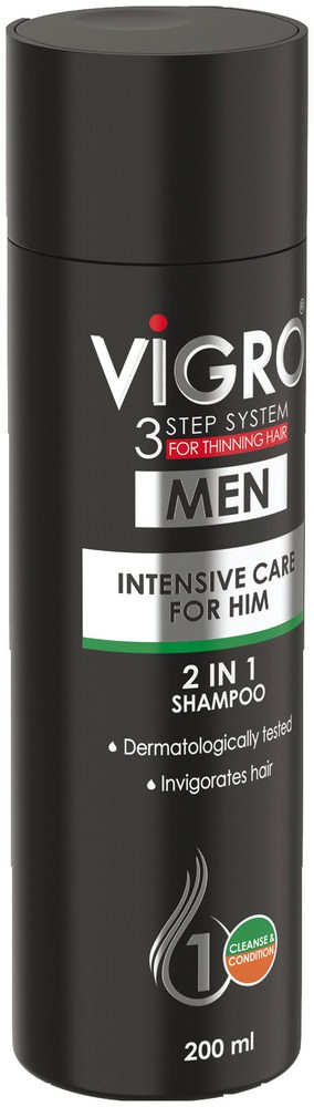 Vigro 2 In 1 Shampoo 200ml