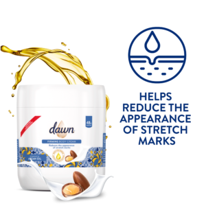 Dawn Vitamin E and Argan Oil Firming Repairing Body Cream 400ml