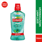 Colgate Plax Soft Mint Mouthwash 750ml