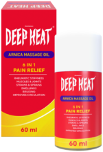 Deep Heat Arnica Massage Oil 60ml