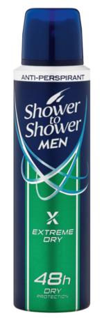 Shower To Shower Men Extreme Dry Anti-Perspirant Spray 150ml