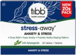 Tibb Stress-Away Anxiety & Stress Tablets 20pk