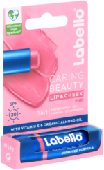 Labello Caring Beauty Pink SPF 30 3-in-1 Lip & Cheek Balm 4.8g