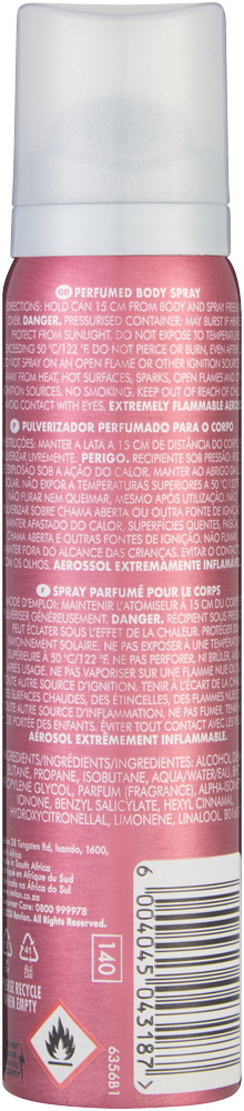 Revlon Fire & Ice Summer Perfumed Body Spray 90ml