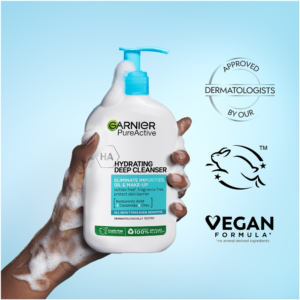 Garnier Pure Active Hydrating Deep Cleanser 250ml