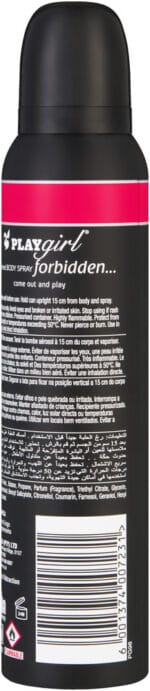 Playgirl Forbidden Perfumed Body Spray 150ml