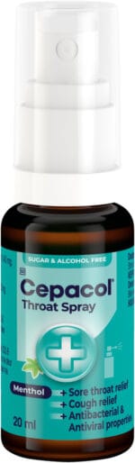 Cepacol Menthol Throat Spray 20ml