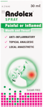 Andolex Mouth and Throat Spray 30ml