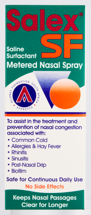 Salex Saline Surfactant Metered Nasal Spray 30ml