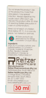 Salex Saline Nasal DropSpray 30ml