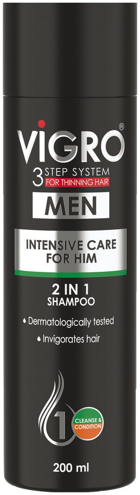 image-0 Vigro 2 In 1 Shampoo 200ml