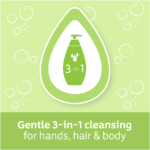 Johnson's Chamomile Baby 3-In-1 Wash 500ml