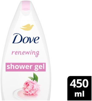 Dove Peony and Rose Scent Renewing Shower Gel 450ml