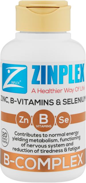 Zinplex B-Complex Tablets 120pk