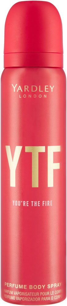 Yardley You're The Fire Perfume Body Spray 90ml
