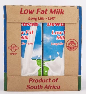 Dewfresh Long Life Low Fat Milk 6 x 1L