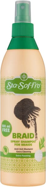 Sta-sof-fro Braid Spray Shampoo 350ml