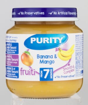Purity From 7 Months Banana & Mango Fruiti 125ml