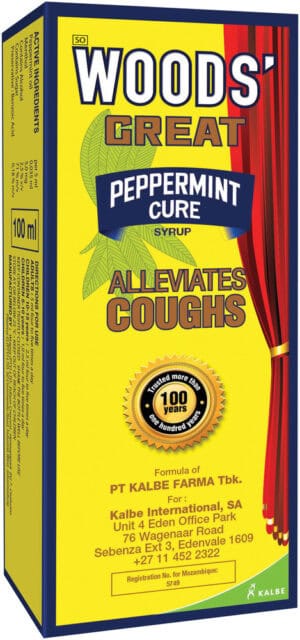 Woods' Great Peppermint Cure Cough Syrup 100ml