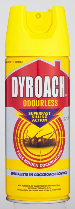 Dyrange Dyroach Odourless Odourless Cockroach Insecticide Spray 300ml