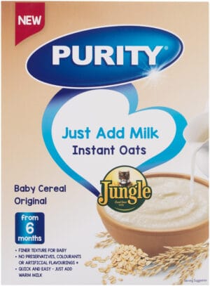 Purity From 6 Months Instant Jungle Oats Baby Cereal 500g