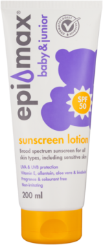 Epi-max Baby & Junior SPF 50 Sunscreen Lotion 200ml