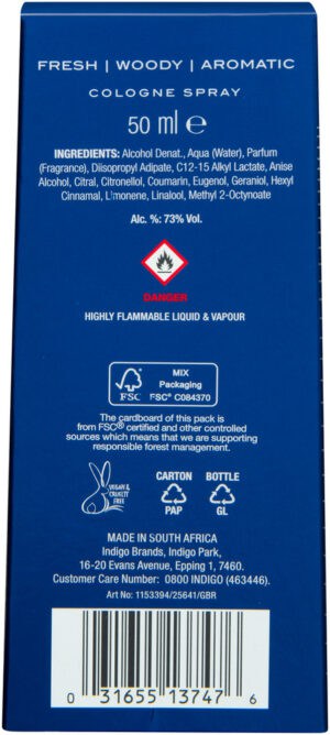 Lenthéric Gravity Original Cologne Spray 50ml