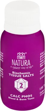 Natura Calc Phos Biochemic Tissue Salt Tablets 125pk