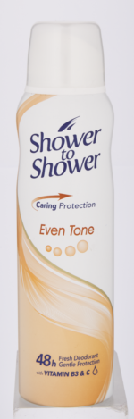 Shower To Shower Even Tone Deodorant Body Spray 150ml