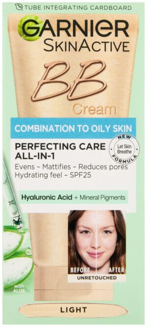 Garnier SkinActive Light SPF 25 All-in-One Perfecting Care BB Cream 50ml
