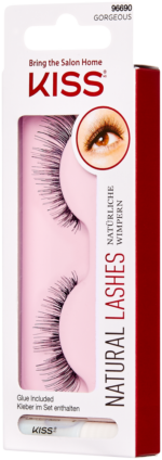 KISS Gorgeous Natural Eyelash Kit 1Pair