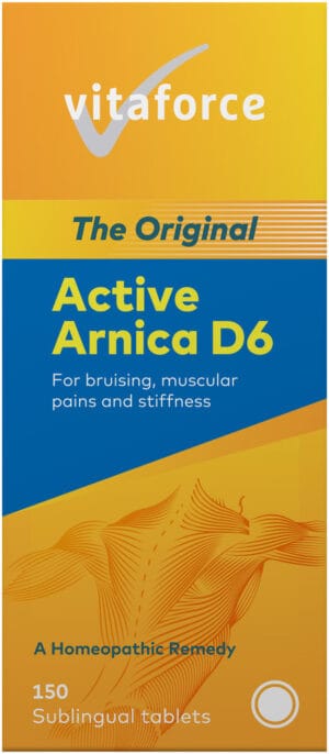 Vitaforce Active Arnica D6 Sublingual Tablets 150pk