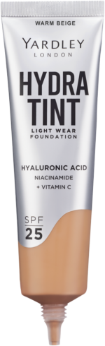 Yardley Warm Beige SPF 25 Hydra Tint Light Wear Foundation 30ml