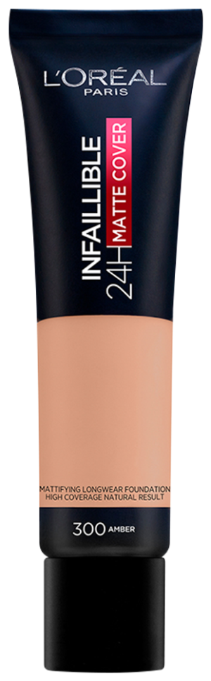 image-0 L'oréal Paris Infaillible Amber 24H Matte Cover Longwear Foundation 30ml