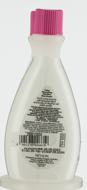 Cutex Nourishing Nail Polish Remover 2 x 100ml