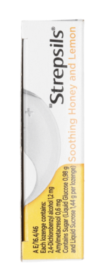 Strepsils Soothing Honey & Lemon Lozenges 24pk